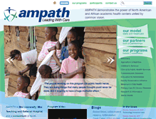 Tablet Screenshot of ampathkenya.org